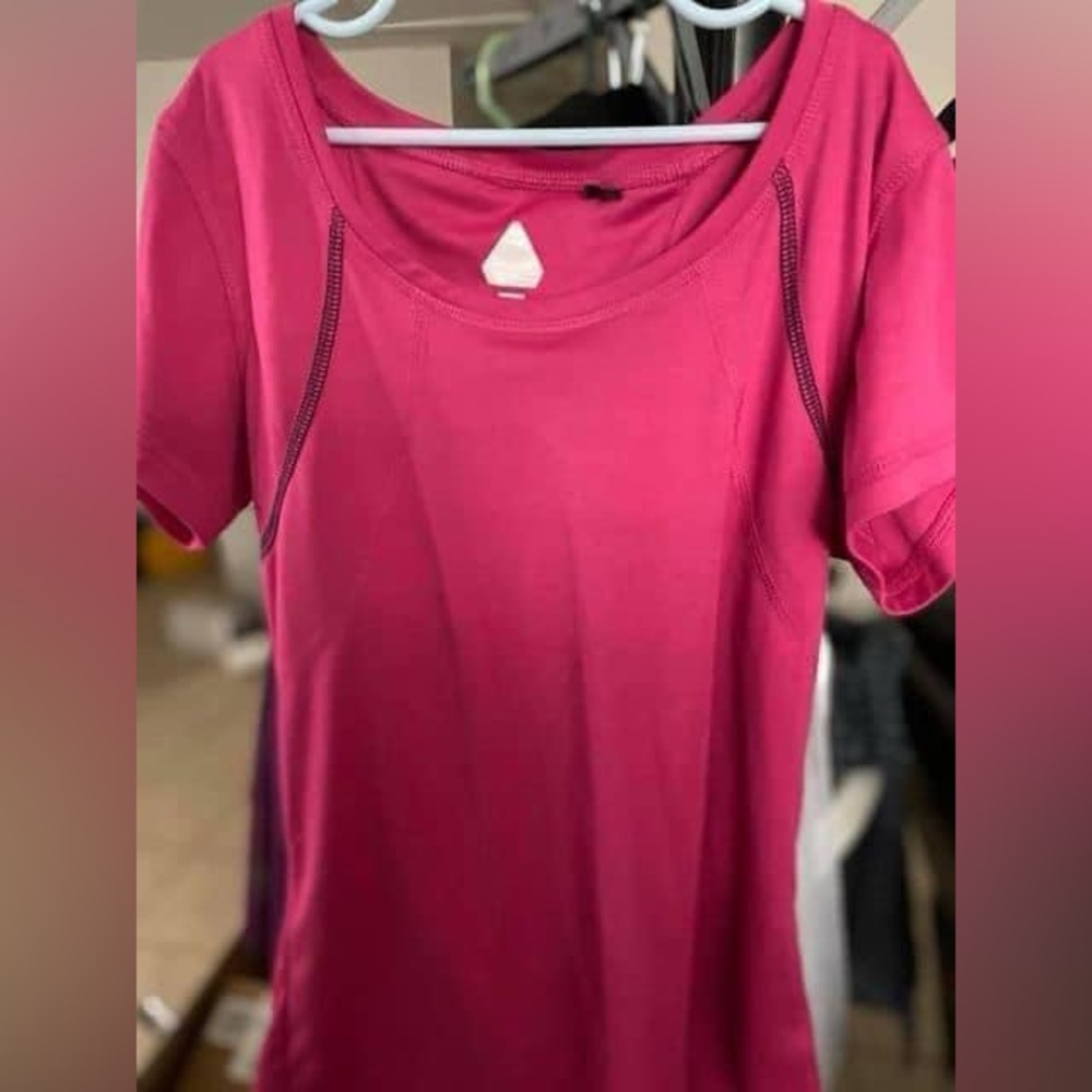 Ladies Active Top Small by Bolle Pink